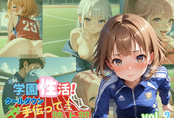 学園性活！クールダウンに手伝って！陸上部 vol.2【運動着美少女厳選CG250枚収録】【無料エロ漫画】d_583978…初回クーポンあり