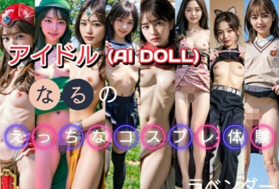 アイドル『なる』のえっちなコスプレ体験【無料エロ漫画】d_584627…無料で読む