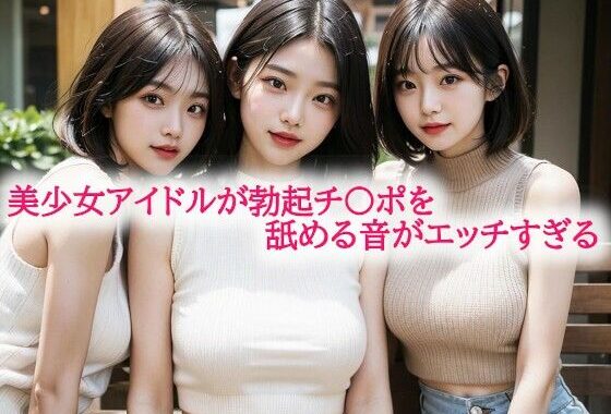 美少女アイドルが勃起チ〇ポを舐める音がエッチすぎる【無料エロ漫画】d_594493…初回クーポンあり