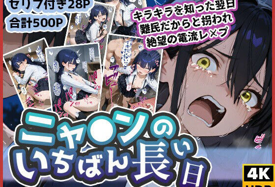 ニャ◯ンのいちばん長い日〜キラキラを知った翌日、難民だからと拐われ絶望の電撃レ×プ〜【無料エロ漫画】d_598652…割引クーポンで超お得に