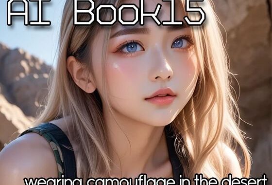AI Book15 – wearing camouflage in the desert -【無料エロ漫画】d_578744…無料で読む