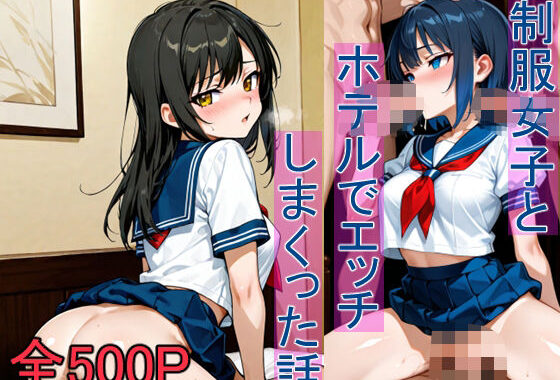 制服女子とホテルでエッチしまくった話【無料エロ漫画】d_591988…初回クーポンあり