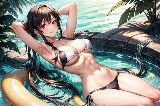 巨乳化したティファ【無料エロ漫画】d_592763…初回クーポンあり