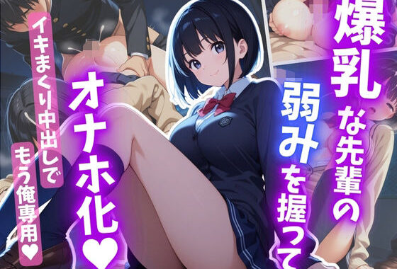 爆乳な先輩の弱みを握ってオナホ化【無料エロ漫画】d_606691…実質無料