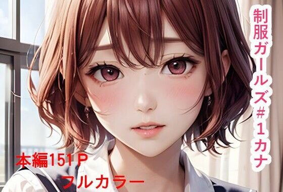 制服ガールズ＃1カナ【無料エロ漫画】d_608193…初回クーポンあり