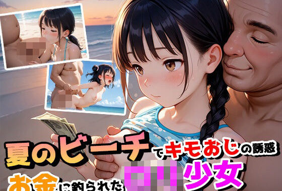 夏のビーチでキモおじの誘惑〜お金に釣られたロリ少女達〜【無料エロ漫画】d_610104…初回クーポンあり