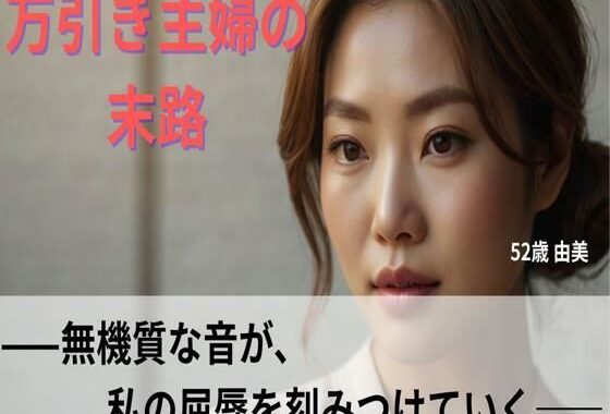 【シニア恋愛】「万引き主婦の末路」〜無機質な音が、私の屈辱を刻みつけていく〜52歳由美【官能朗読】【無料エロ漫画】d_616347…実質無料