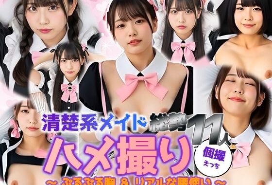 【動画】清楚系メイド11人と密着ハメ撮り｜ぷるぷる胸＆本気腰【無料エロ漫画】d_614541…初回クーポンあり