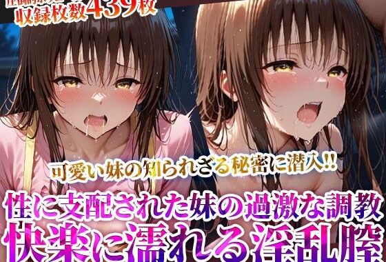 俺の可愛い妹が変態オヤジたちに調教され肉便器に！溢れる体液と漏れ出る喘ぎ声に俺まで興奮してしまい…【無料エロ漫画】d_624548…実質無料