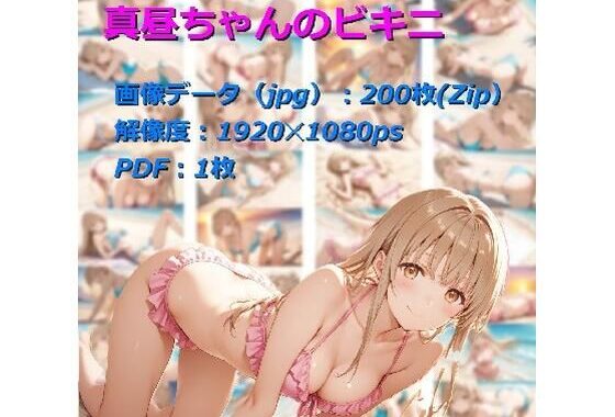 真昼ちゃんのビキニ【無料エロ漫画】d_633844…初回クーポンあり