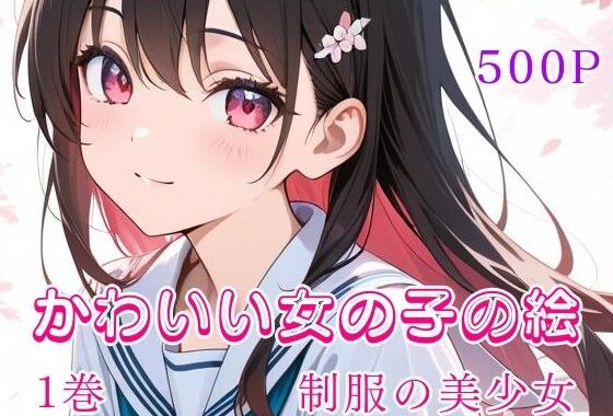 かわいい女の子の絵  1巻  制服の美少女【無料エロ漫画】d_634022…割引クーポンで超お得に