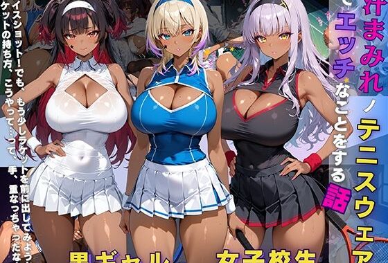 黒ギャル 女子校生 汗塗れノテニスウェアでエッチなことをする話【無料エロ漫画】d_636743…初回クーポンあり