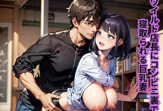ワイルド店長にコンビニ裏で寝取られる巨乳妻【無料エロ漫画】d_642841…実質無料