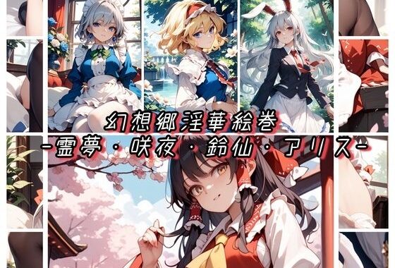 幻想郷淫華絵巻 -霊夢・咲夜・鈴仙・アリス-【無料エロ漫画】d_647218…実質無料
