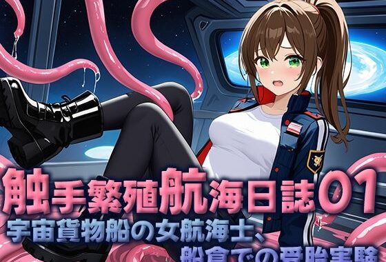 触手繁殖航海日誌01  -宇宙貨物船の女性航海士、船倉での受胎実験-【無料エロ漫画】d_656281…初回クーポンあり