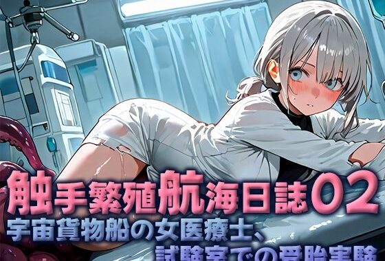 触手繁殖航海日誌02  -宇宙貨物船の女医療士、試験室での受胎実験-【無料エロ漫画】d_656282…無料で読む